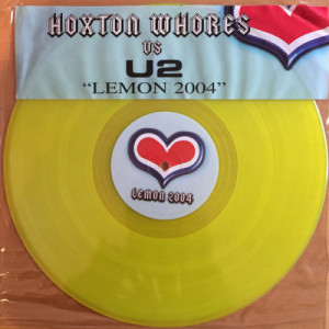 Hoxton Whores Vs U2 - Lemon 2004 - Vinyl - 12" 