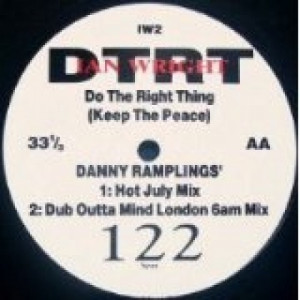 Ian Wright - Do The Right Thing (Keep The Peace)  4X Mixes - Vinyl - 12" 