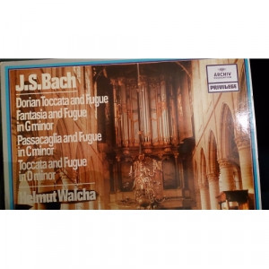 J S Bach,Helmut Wacha - Dorische Toccata Und Fuge, Fantasie Und Fuge G-Moll, Toccata - Vinyl - LP