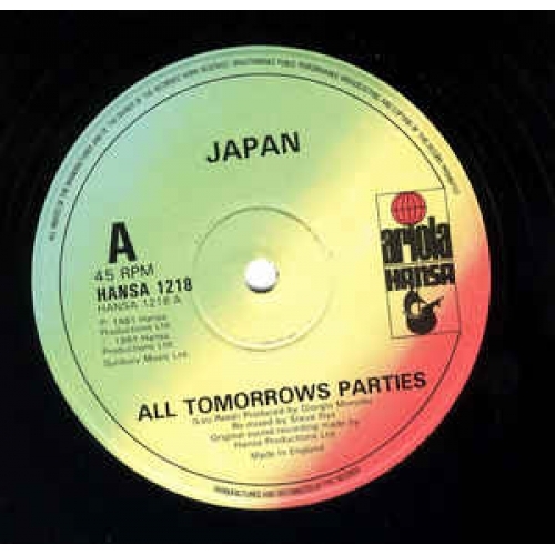 Japan - All Tomorrows Parties - Vinyl - 12" 
