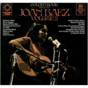 Joan Baez - Golden Hour Presents Joan Baez Volume 2 - Vinyl - LP