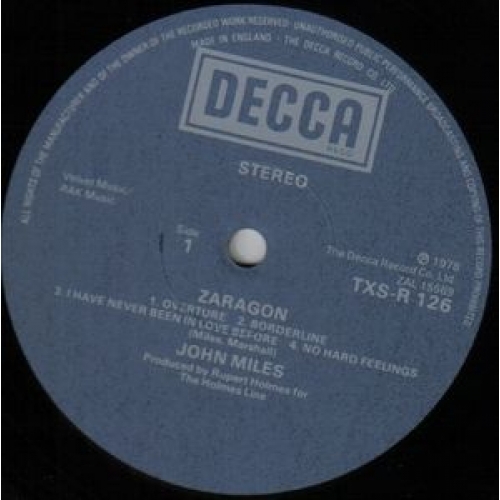 John Miles - Zaragon - LP, Album - Vinyl - LP