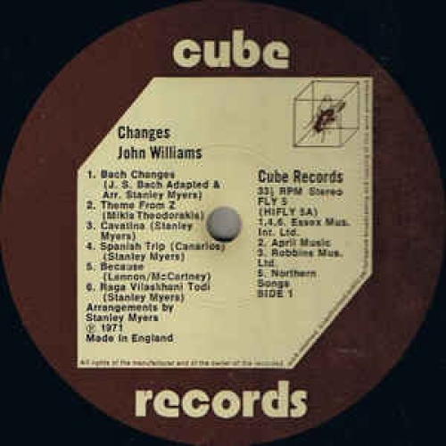 John Williams - Changes - Vinyl - LP