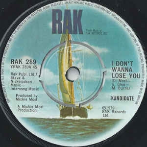 Kandidate - I Don't Wanna Lose You - Vinyl - 45''