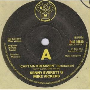 Kenny Everett & Mike Vickers - Captain Kremmen - 7''- Single - Vinyl - 7"