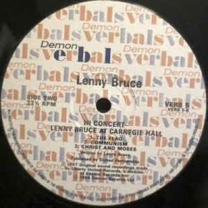 Lenny Bruce -  In Concert At Carnegie Hall Concert - Vinyl - LP