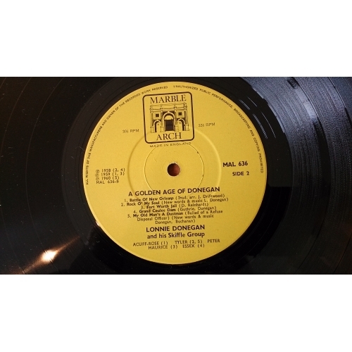 Lonnie Donnegan - A Golden Age Of Donnegan - Vinyl - LP