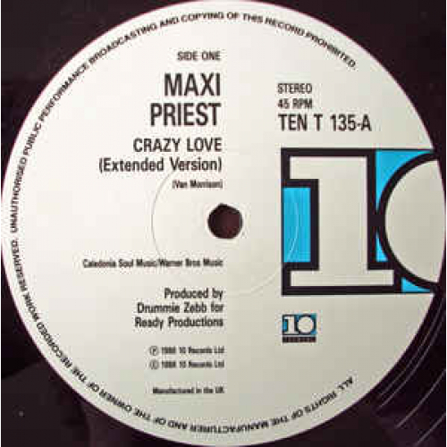 Maxi Priest - Crazy Love - Vinyl - 12" 