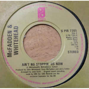 McFadden & Whitehead - Ain't No Stopping Us Now - Vinyl - 45''