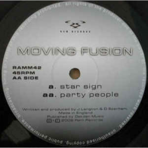 Moving Fusion - Star Sign/Party People - Vinyl - 12" 