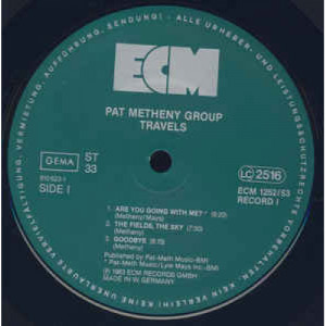 Pat Metheny Group - Travels - Vinyl - LP