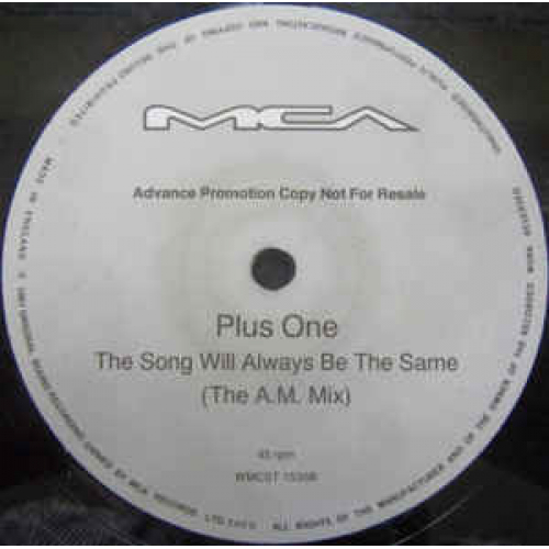 Plus One - The Song Will Always Be The Same - Vinyl - 12" 