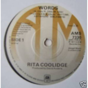 Rita Coolidge - Words - 7'' - Vinyl - 7"