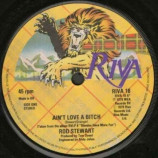 Rod Stewart - Ain't Love A Bitch - 7''- Single, Sol