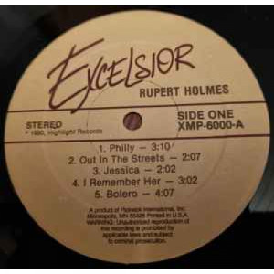 Rupert Holmes - Rupert Holmes - Vinyl - LP