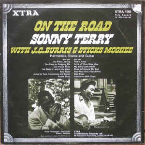Sonny Terry and J.C. Burris with Sticks McGhee - On The Road - Vinyl - Mini LP