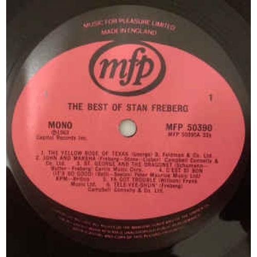 Stan Freberg - The Best Of Stan Freberg - Vinyl - LP