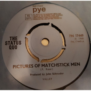 Status Quo - Pictures Of Matchstick Men - Vinyl - 7"