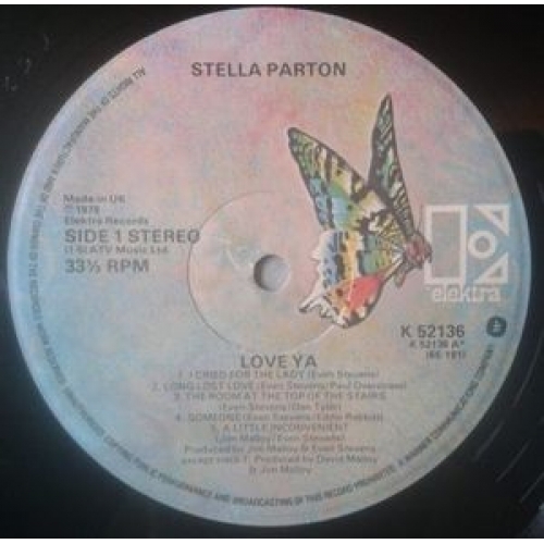 Stella Parton - Love Ya - LP, Album - Vinyl - LP