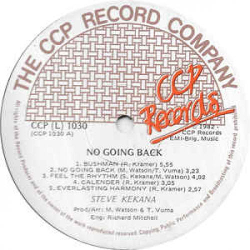 Steve Kekana - No Going Back - Vinyl - LP