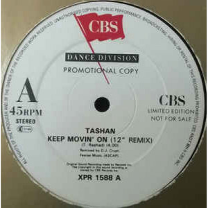 Tashin - Keep Movin' On (Remixes) - Vinyl - 12" 