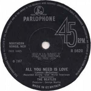 The Beatles - All You Need Is Love - Vinyl - 7"