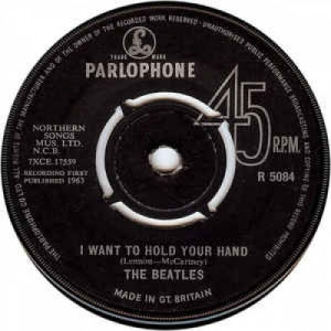 The Beatles - I Want To Hold Your Hand - Vinyl - 45''