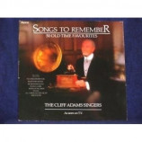 The Cliff Adams Singers - Songs To Remember - 50 Old Time Favourites - 2xLP, Comp