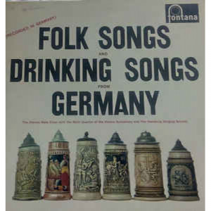 The Vienna Male Choir With The Vienna Symphony Hor - Folk Songs And Drinking Songs Of Germanyy - Vinyl - LP