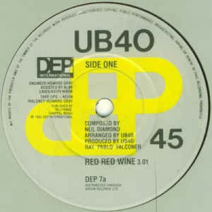 UB 40 - Red Red Wine - Vinyl - 45''