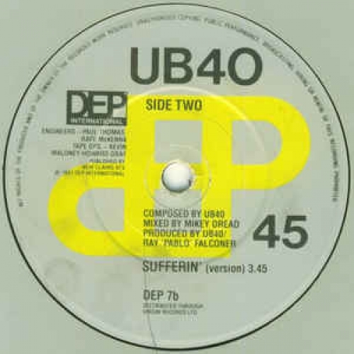 UB 40 - Red Red Wine - Vinyl - 45''