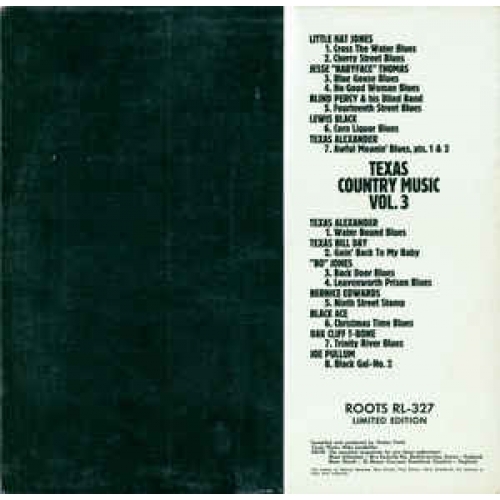 Various - Texas Country Music Vol. 3 - Vinyl - LP