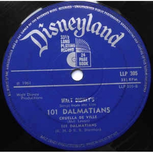 Various - Walt Disney's Story Of 101 Dalamations - Vinyl - 45''