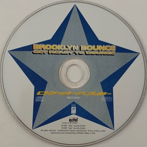 Brooklyn Bounce - Get Ready To Bounce - CD - Single