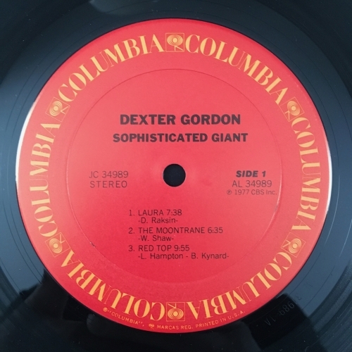 Dexter Gordon - Sophisticated Giant - Vinyl - LP