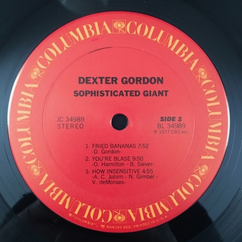 Dexter Gordon - Sophisticated Giant - Vinyl - LP