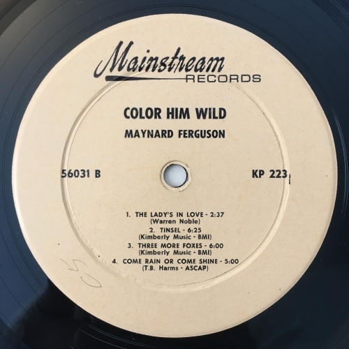 Maynard Ferguson - Color Him Wild - Vinyl - LP