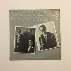 Paul Desmond w/ The Modern Jazz Quartet - The Only Recorded Performance - Vinyl - LP