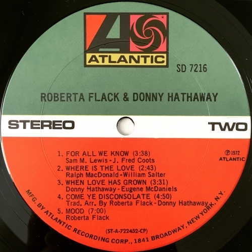 Roberta Flack & Donny Hathaway - Roberta Flack & Donny Hathaway - Vinyl - LP Gatefold