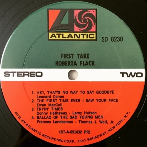 Roberta Flack - First Take - Vinyl - LP