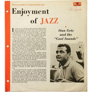 Stan Getz - The Cool Jazz Of Stan Getz - Vinyl - LP