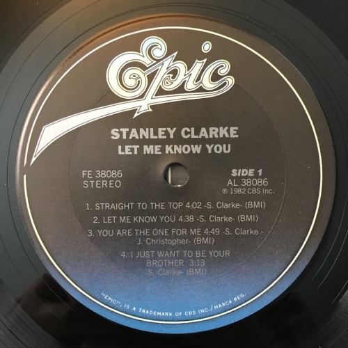 Stanley Clarke - Let Me Know You - Vinyl - LP