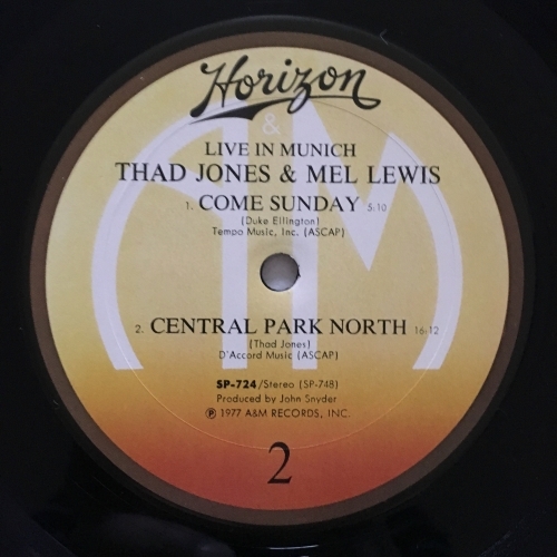 Thad Jones & Mel Lewis - Live In Munich - Vinyl - LP Gatefold