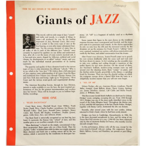 Various - Compilation - Giants Of Jazz - Vinyl - LP
