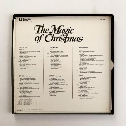 Various - Compilation - The Magic Of Christmas - Vinyl - 3 x LP 
