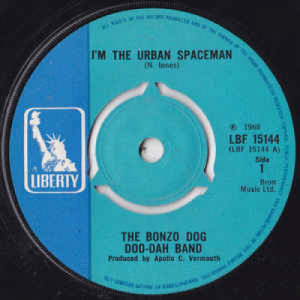 Bonzo Dog Doo-Dah Band - I'm The Urban Spaceman - 7 - Vinyl - 7"