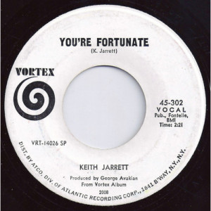 Keith Jarrett - You're Fortunate / Sioux City Sue New - 7 - Vinyl - 7"