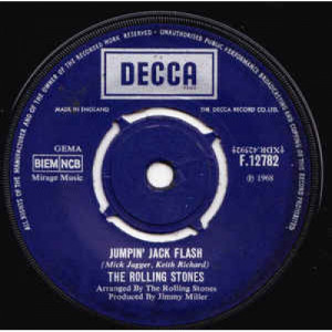 The Rolling Stones - Jumpin' Jack Flash - 7 - Vinyl - 7"