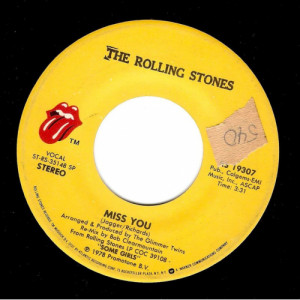 The Rolling Stones - Miss You - 7 - Vinyl - 7"