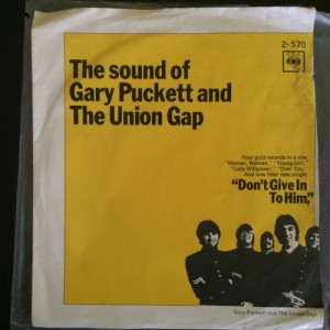 Gary Puckett & The Union Gap  - The Sound Of Gary Puckett and The Union Gap - Vinyl - 7"